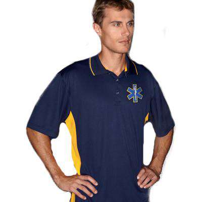 Polo Cool & Dry Sport Two Tone Polo - UltraClub - Style 8406Fire Department Clothing
