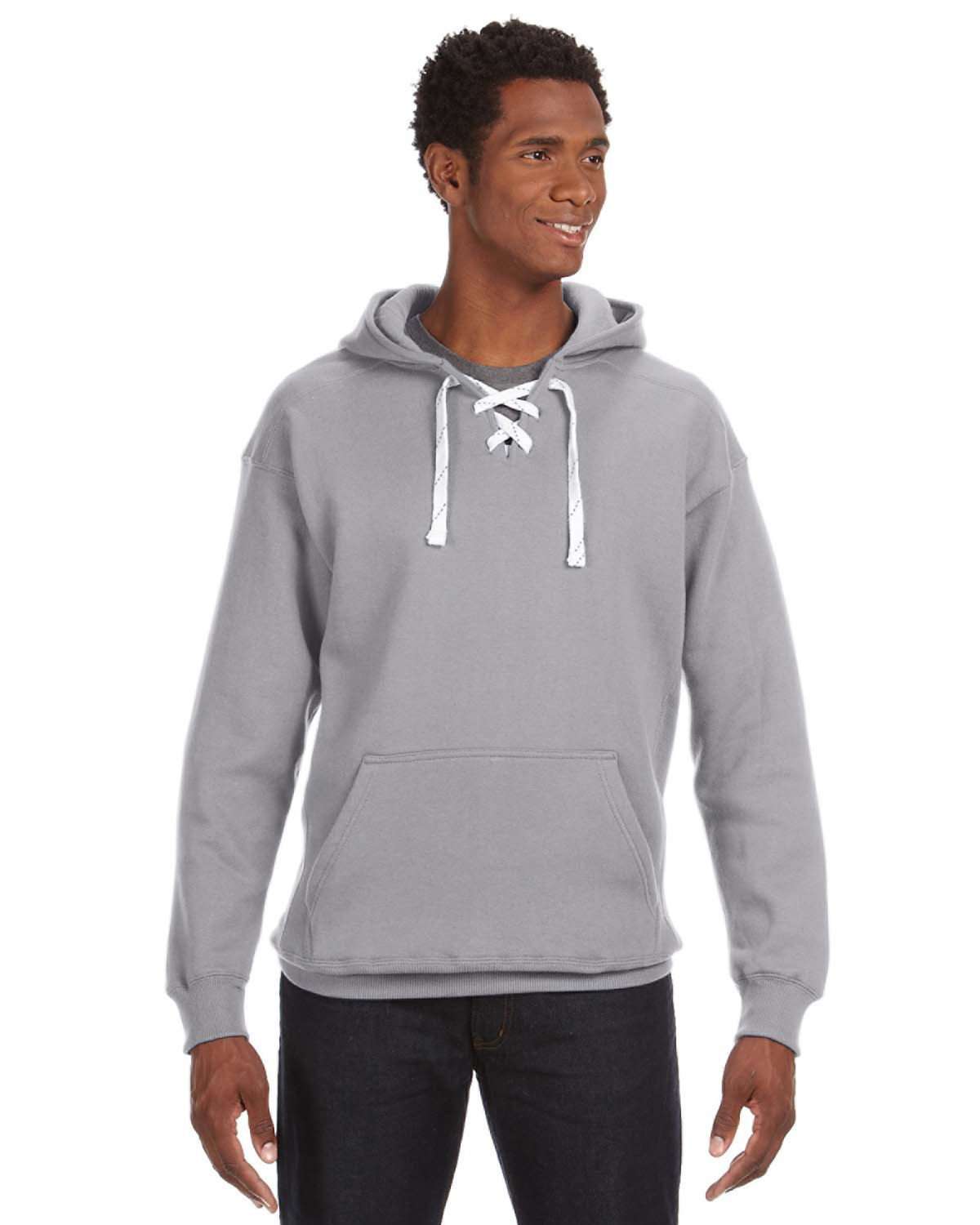 Sweatshirt Hooded Hockey Style Sweatshirt - J America - Style JA8830Fire Department Clothing