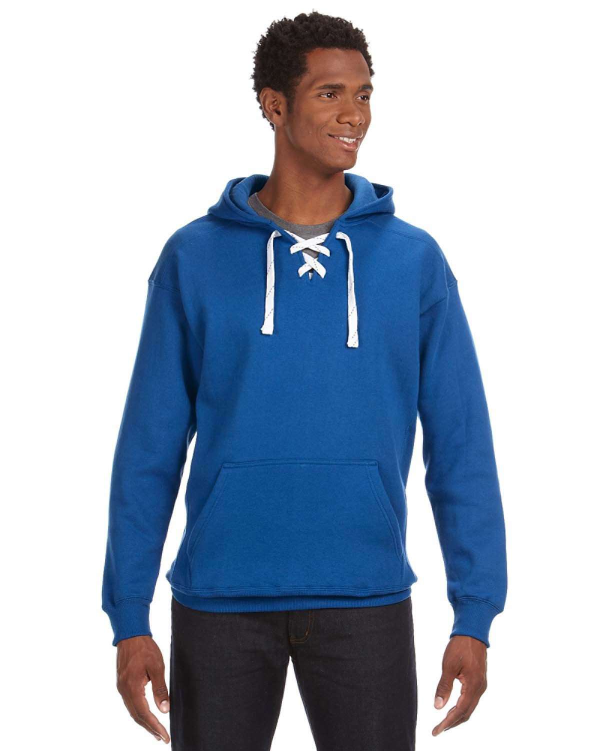 Sweatshirt Hooded Hockey Style Sweatshirt - J America - Style JA8830Fire Department Clothing