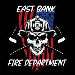 Flag & Axe Design, Firefighter T-Shirt