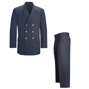 Flying Cross 100% Poly Double Breasted Dress Coat & Pants Combo
