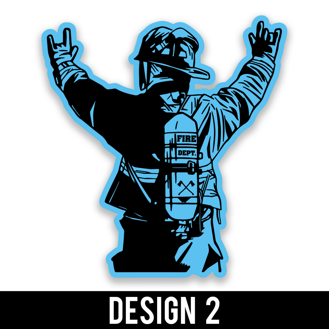 Firefighter Stickers - Custom Fire Department Accessories – Fire ...
