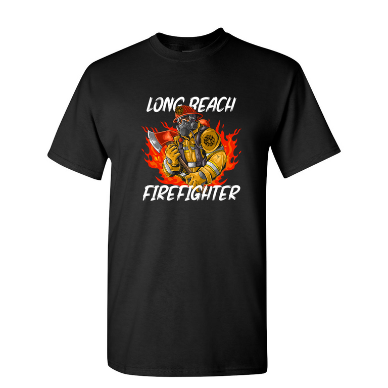 Firefighter with Axe Design, Firefighter T-Shirt