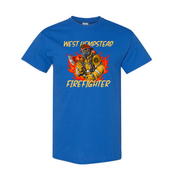 Firefighter with Axe Design, Firefighter T-Shirt