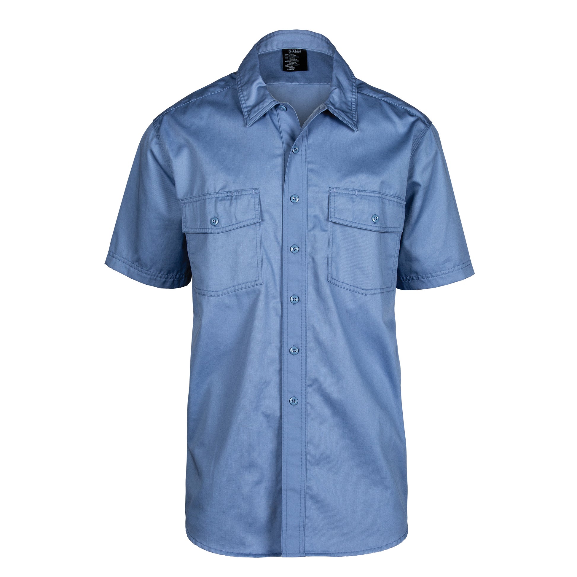 5.11 tactical dress shirt Men's Cotton Tactical Long Sleeve Shirt | OD Green