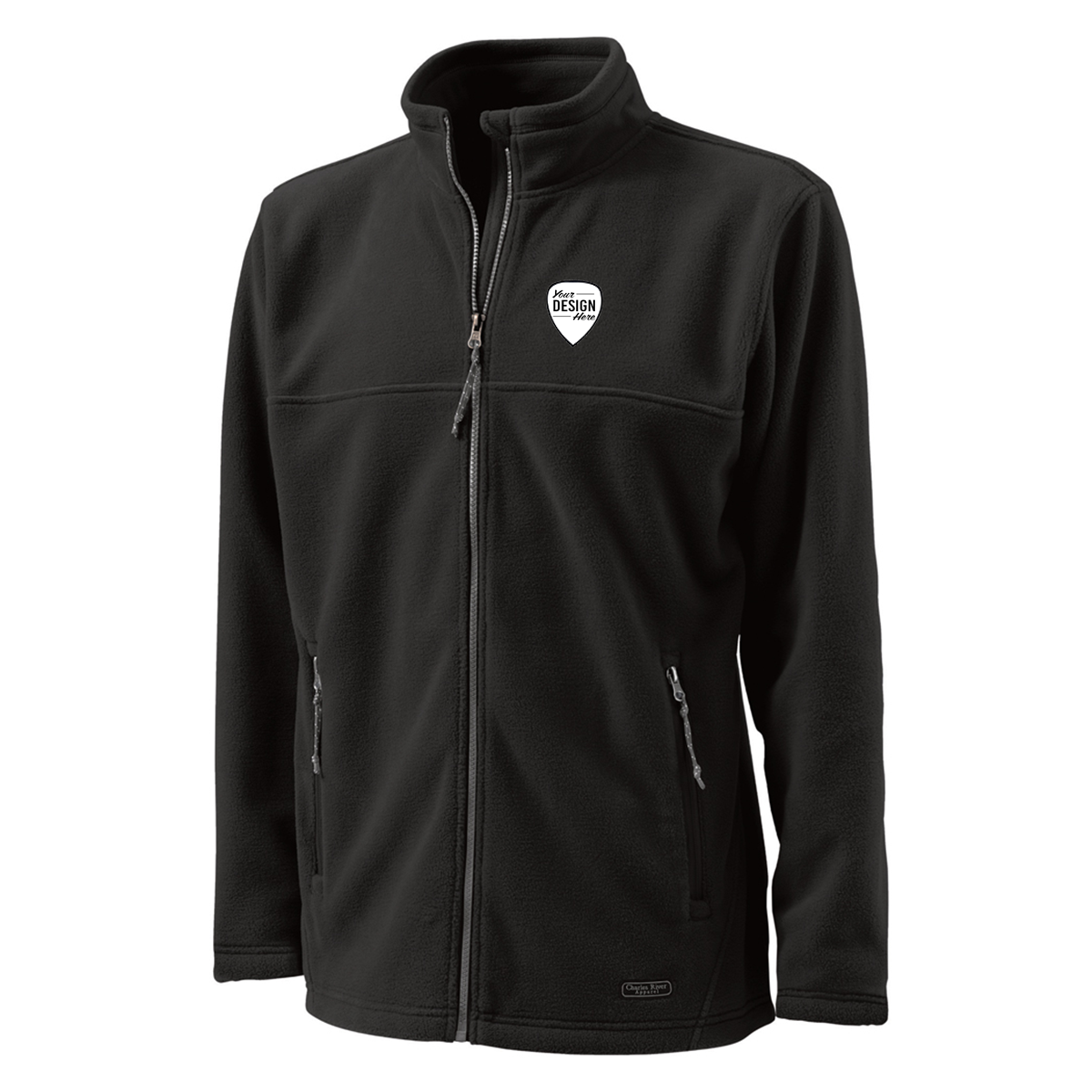 Men's Firefighter Fleece Jacket Full Color Patch