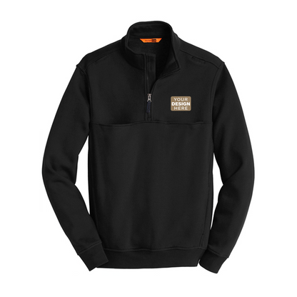 Firefighter CornerStone® 1/2-Zip Job Shirt Full Color Patch