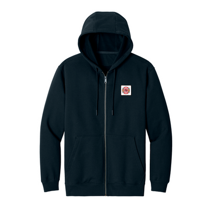 Firefighter CornerStone® Tough Fleece Full-Zip Hoodie Full Color Patch