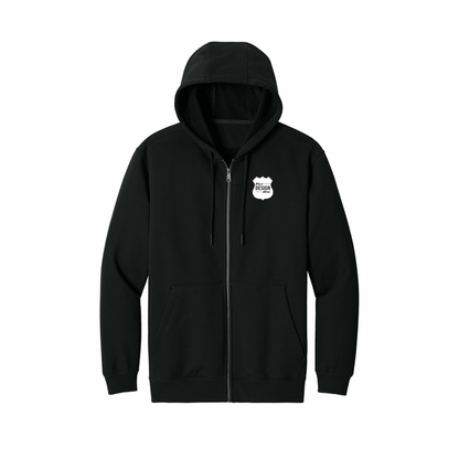 Firefighter CornerStone® Tough Fleece Full-Zip Hoodie Full Color Patch