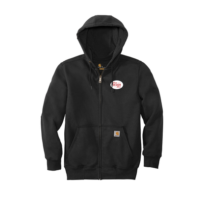 Firefighter Carhartt® Rain Defender® Paxton Heavyweight Zip-Front Sweatshirt Full Color Patch