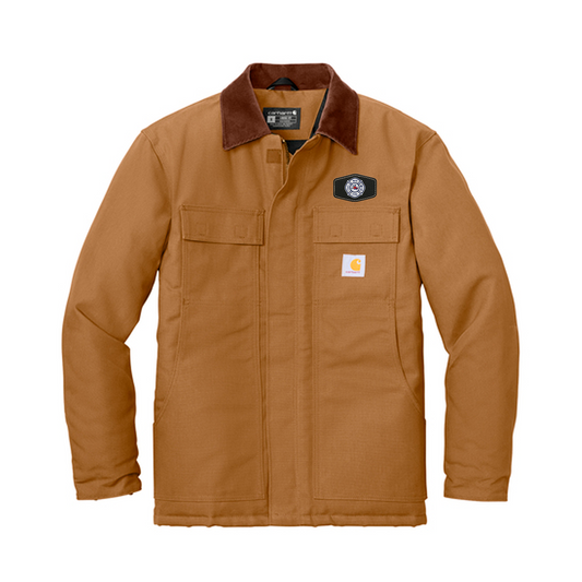 Firefighter Carhartt® Duck Traditional Coat Full Color Patch