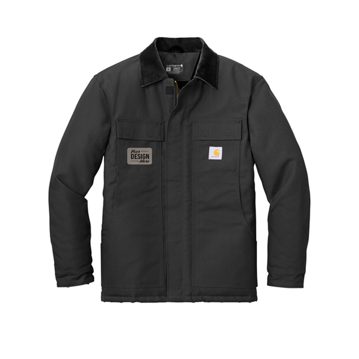 Firefighter Carhartt® Duck Traditional Coat Full Color Patch