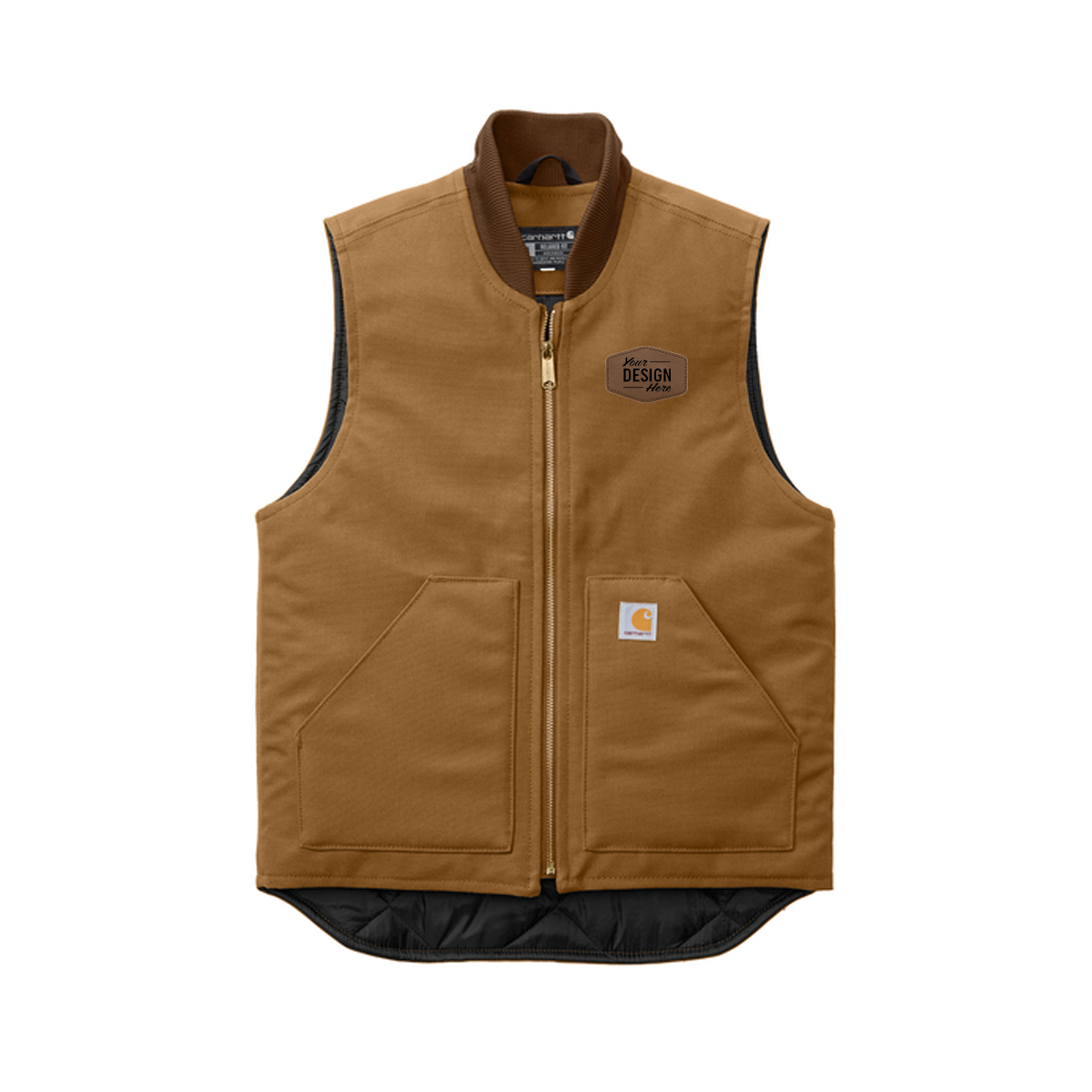 Firefighter Carhartt® Duck Vest Full Color Patch