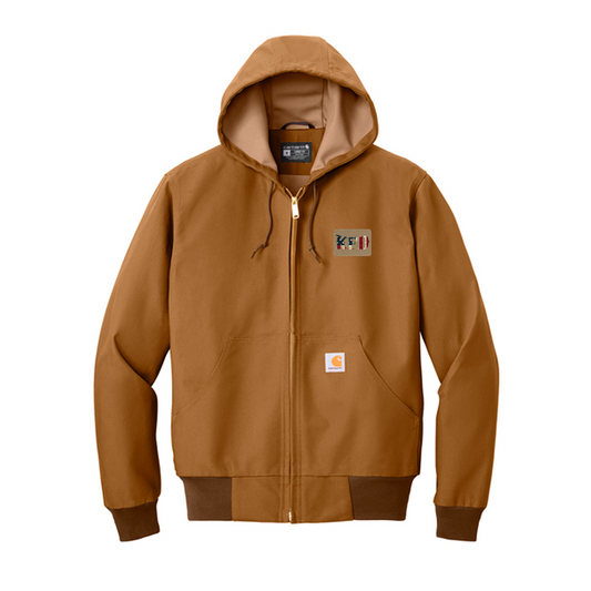 Firefighter Carhartt® Thermal-Lined Duck Jacket Full Color Patch