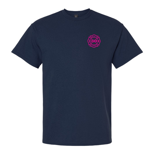 Courage For The Cure Flame Design T-Shirt