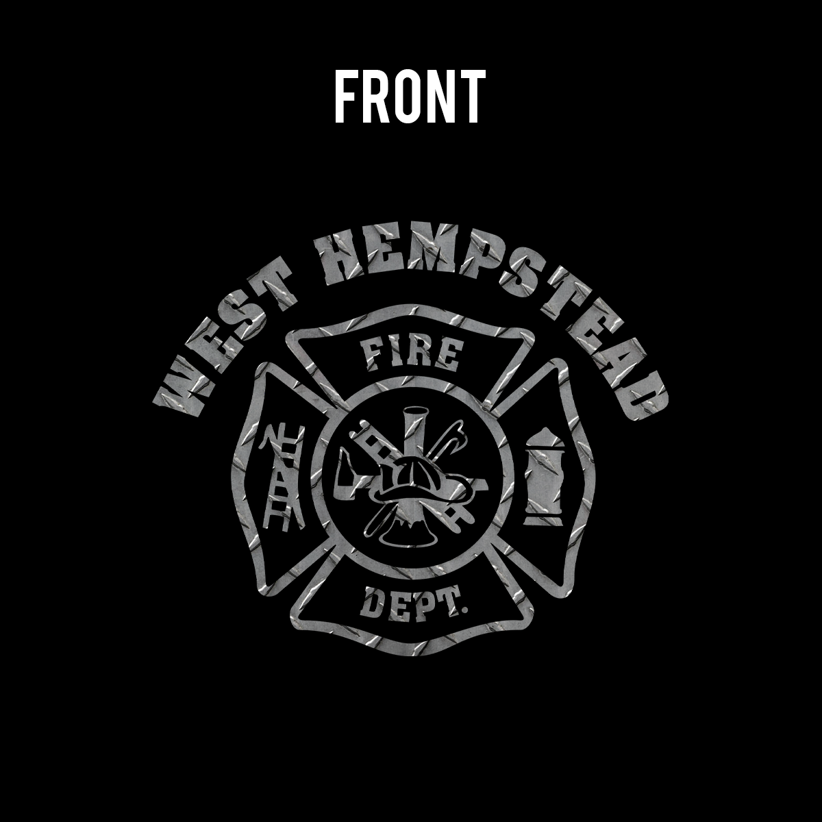 Diamond Plate Traditional Maltese Design T-Shirt