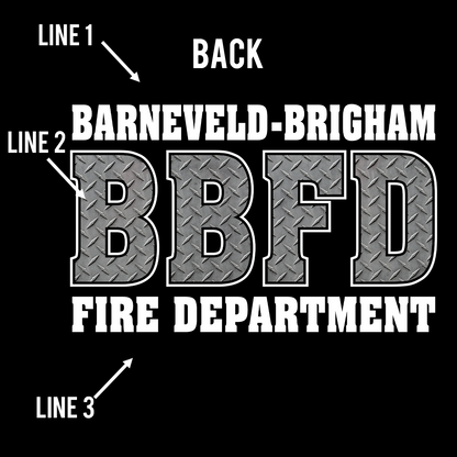 Diamond Plate Maltese Letter Design T-Shirt