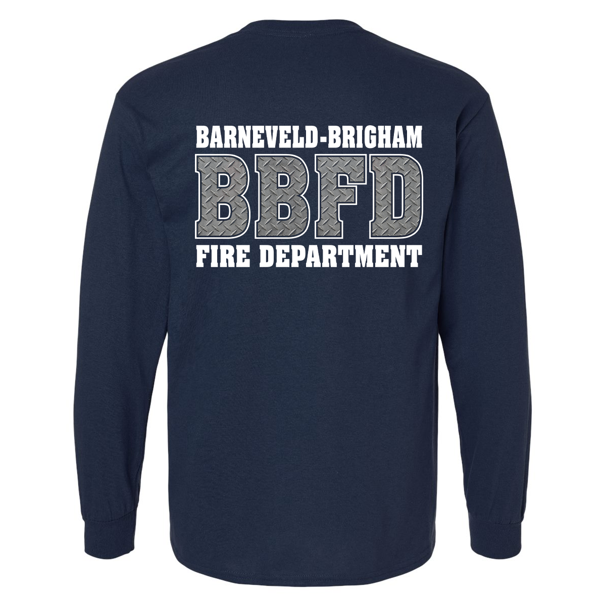 Diamond Plate Maltese Letter Design Long Sleeve