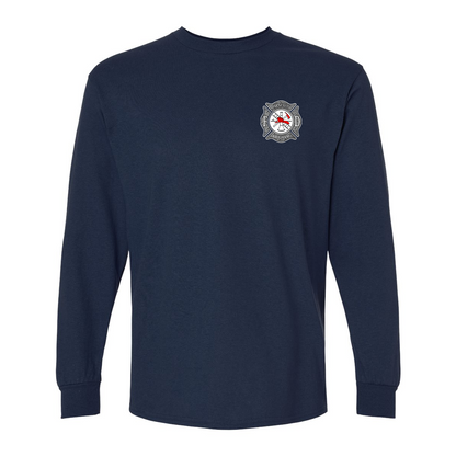 Diamond Plate Maltese Letter Design Long Sleeve