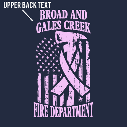 Distressed Axe Ribbon Design  T-Shirt