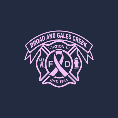 Distressed Axe Ribbon Design  T-Shirt