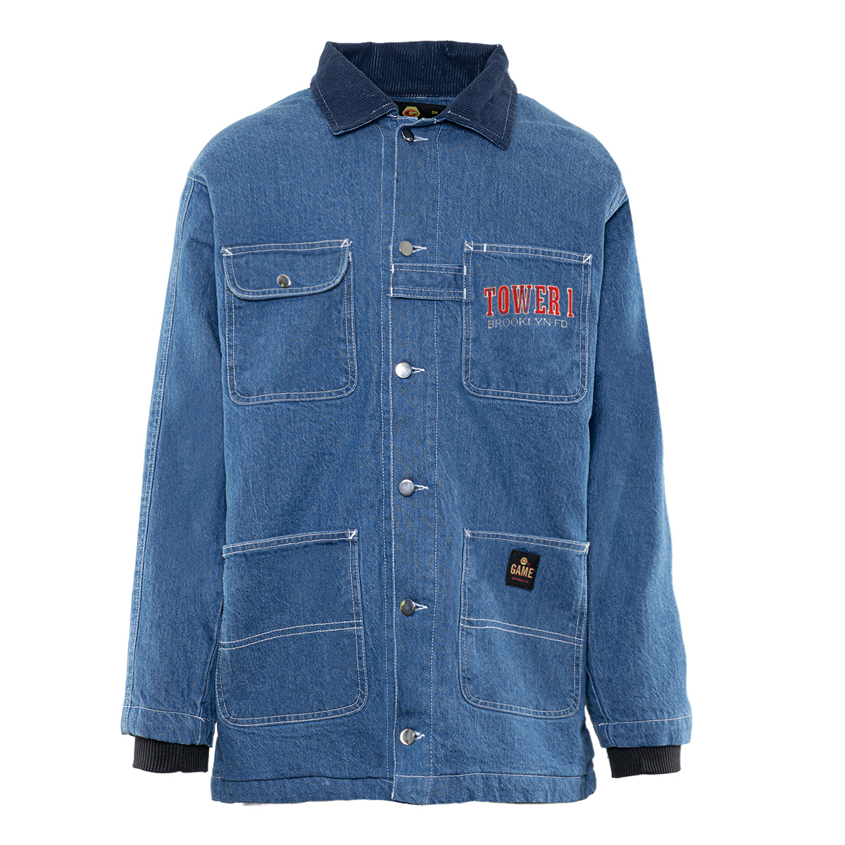 Firefighter Denim Chore Coat