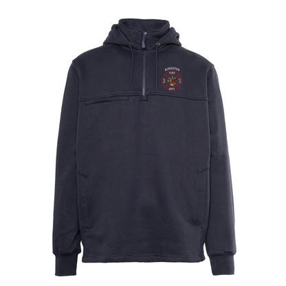 Firefighter 1/4 Zip Hooded Job Shirt