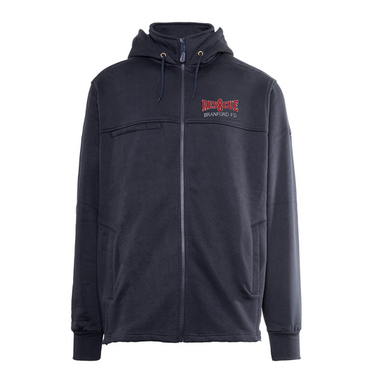 Firefighter Full-Zip Hooded Job Shirt