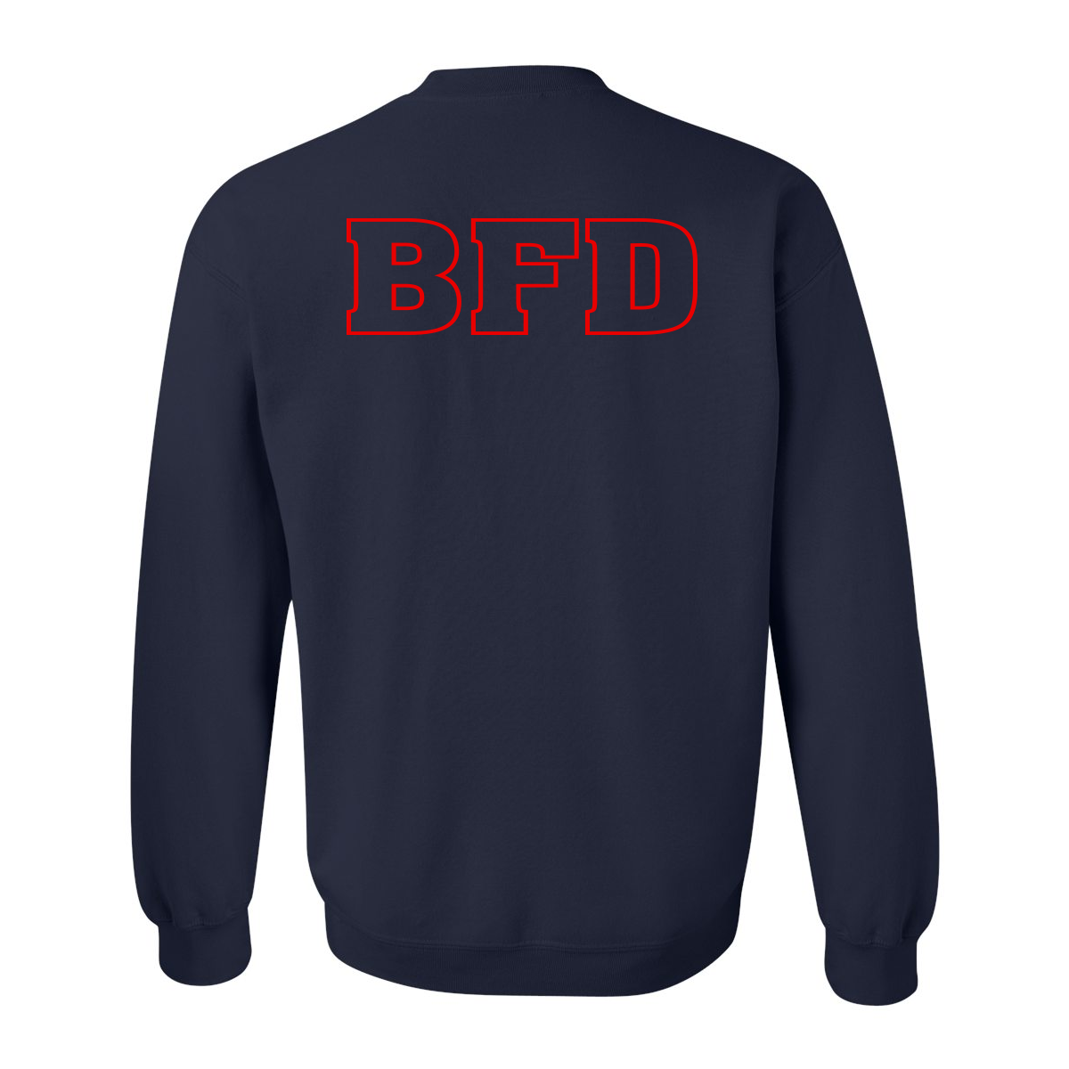 Maltese Cross Design, Firefighter Crewneck
