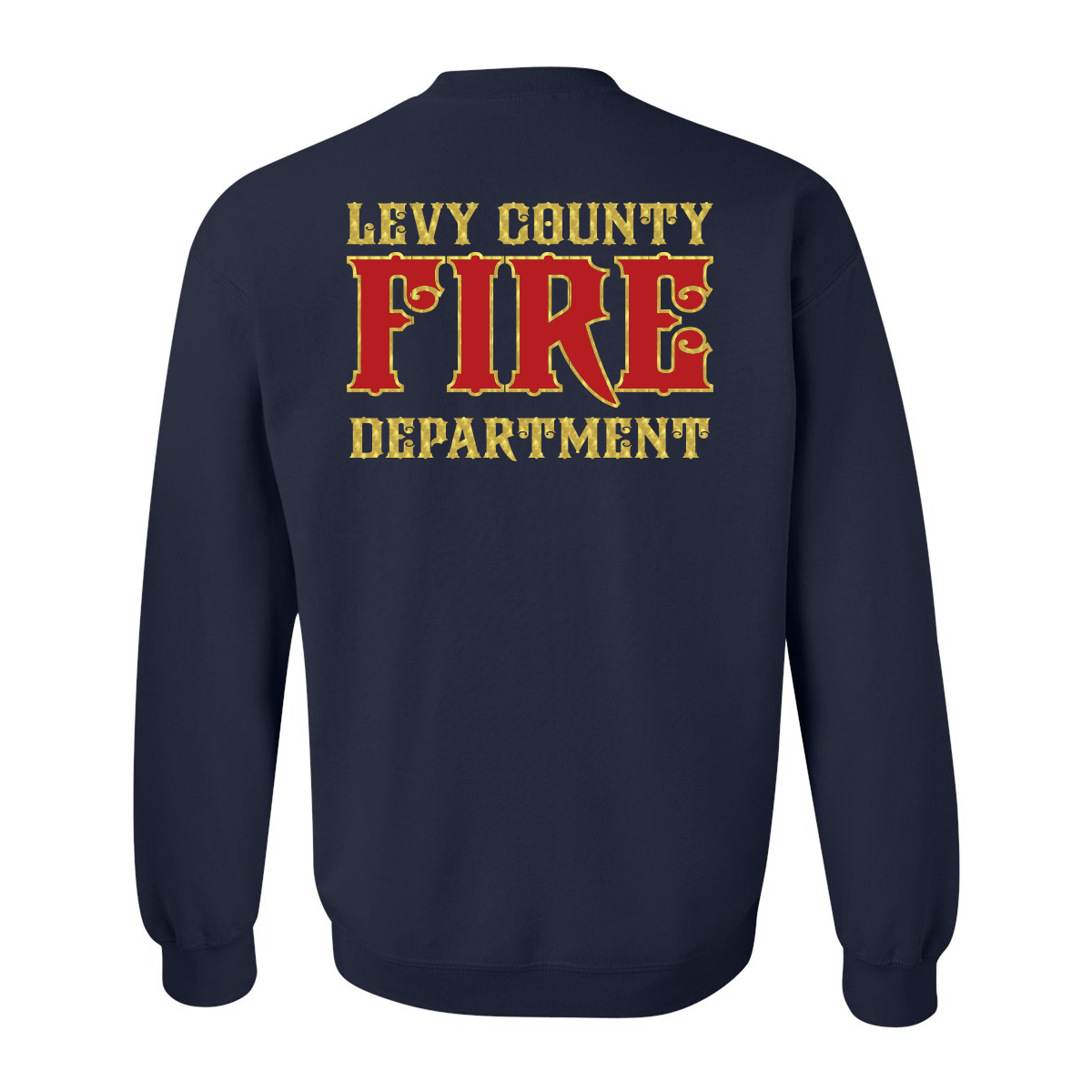 Traditional Fire Department Design Crewneck