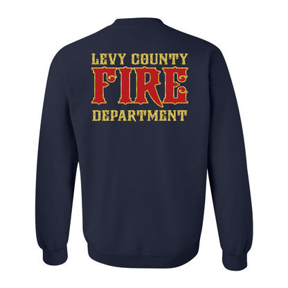 Traditional Fire Department Design Crewneck