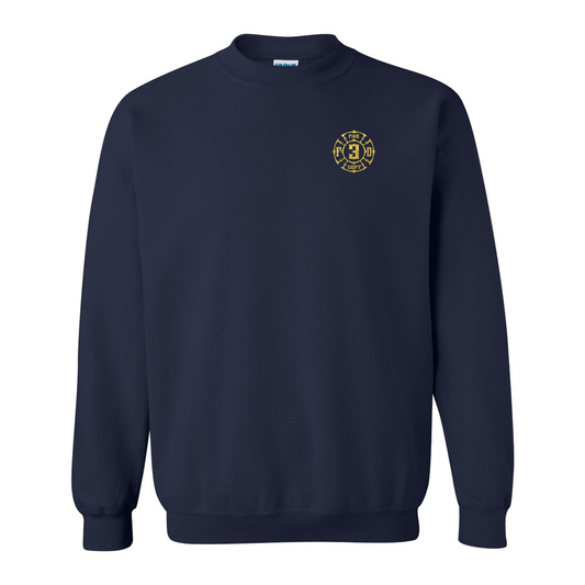 Traditional Fire Department Design Crewneck
