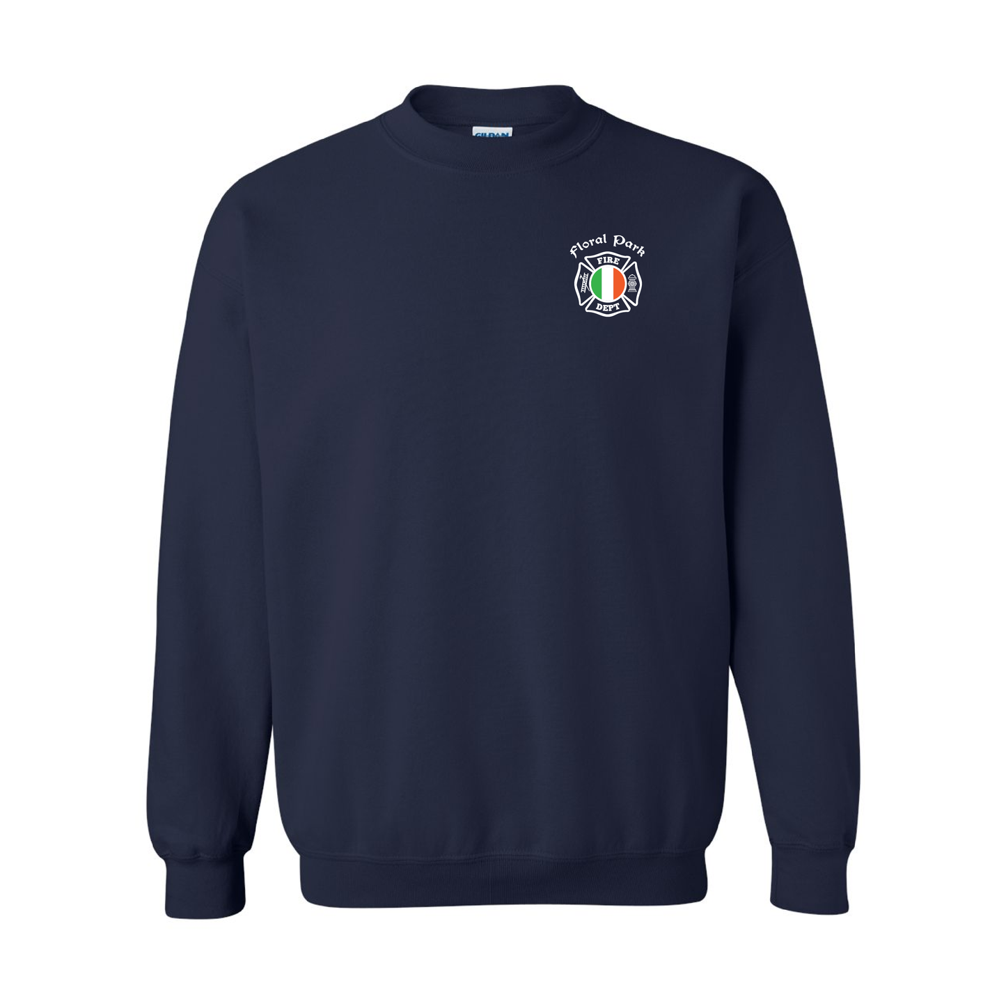 Irish Flag Axe Design, Firefighter Crewneck
