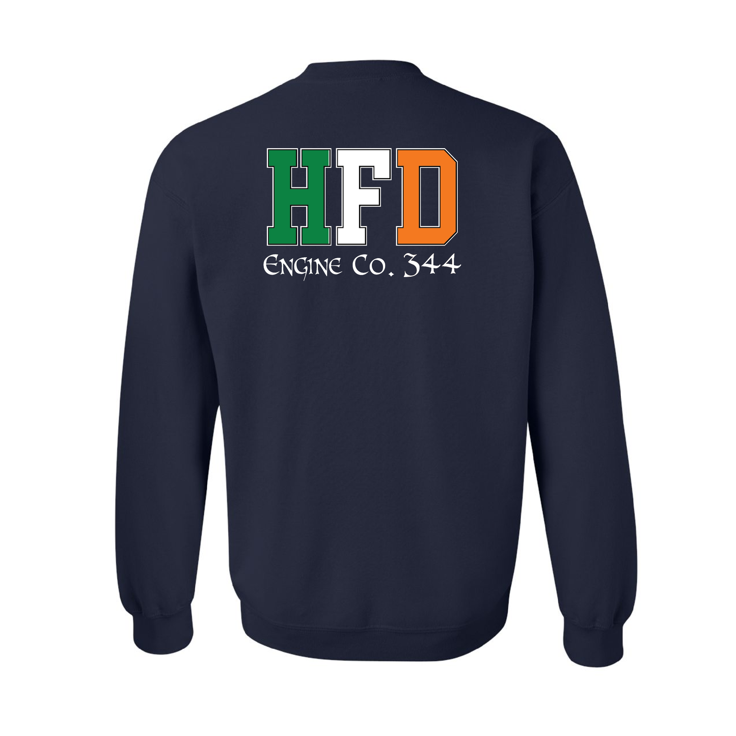 Irish Shield Design, Firefighter Crewneck