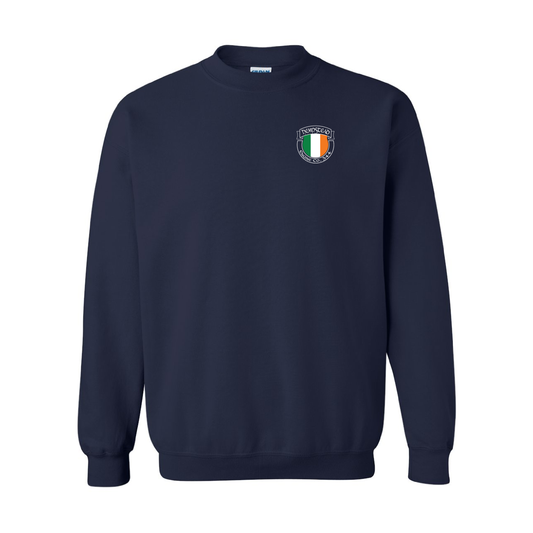 Irish Shield Design, Firefighter Crewneck