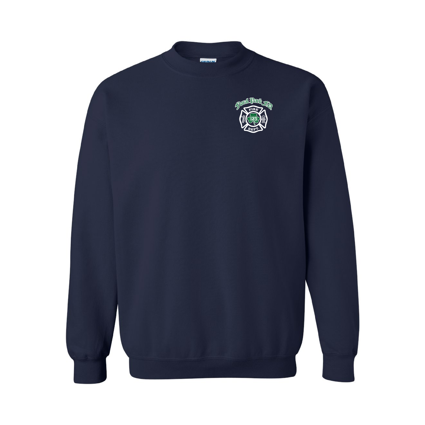 Irish Flag Letter Design, Firefighter Crewneck