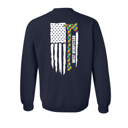 Puzzle Axe Design, Firefighter Crewneck