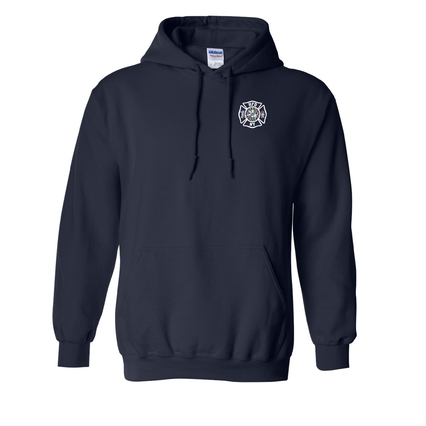 Autism Awareness Puzzle Flag Design, Firefighter Hoodie