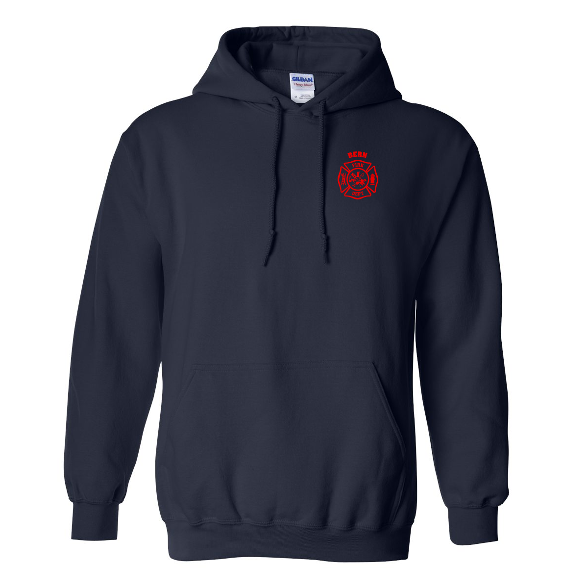 Maltese Cross Design, Firefighter Hoodie