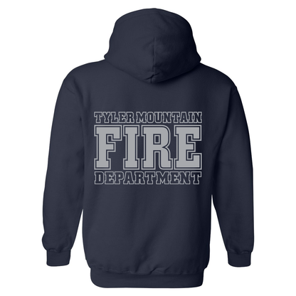 Reflective Maltese Cross Block Design, Firefighter Hoodie