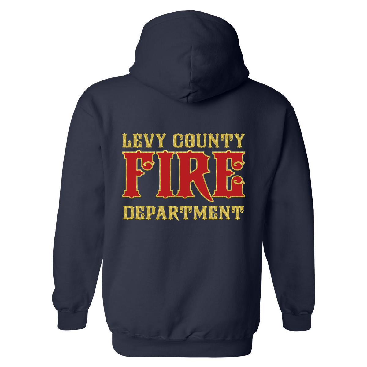 Traditional Fire Department Design Hoodie