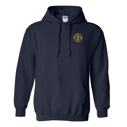 Traditional Fire Department Design Hoodie