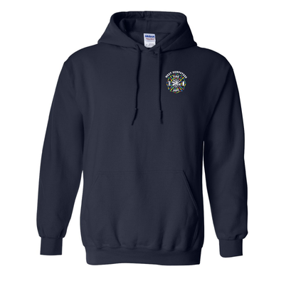 Puzzle Axe Design, Firefighter Hoodie