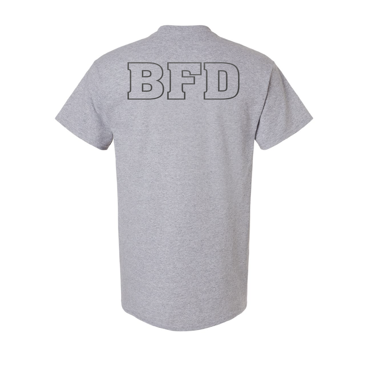 Black Reflective Maltese Cross Design, Firefighter T-Shirt