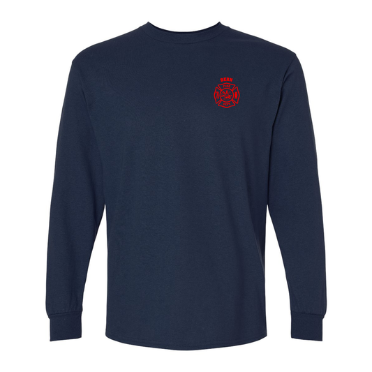 Maltese Cross Design, Firefighter Long Sleeve T-Shirt
