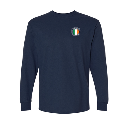 Irish Shield Design, Firefighter Long Sleeve T-Shirt
