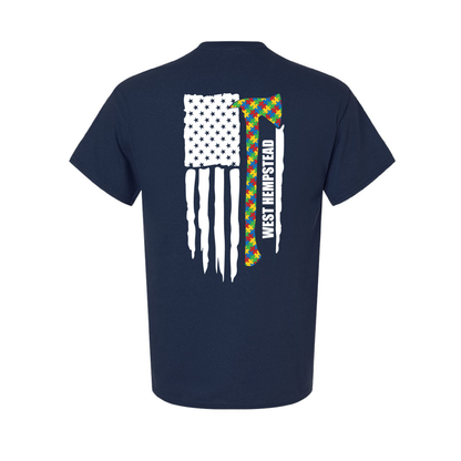 Puzzle Axe Design, Firefighter T-Shirt