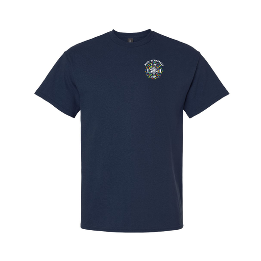 Puzzle Axe Design, Firefighter T-Shirt