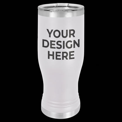Custom Firefighter 20 Oz Pilsner Tumbler with Maltese Cross