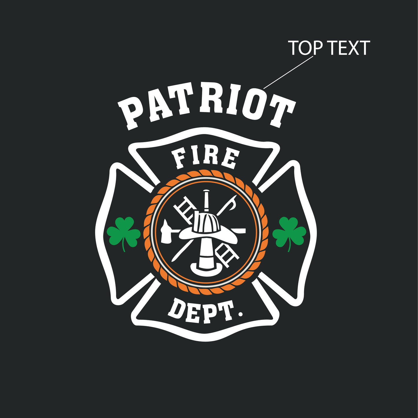 Irish Pride Design, Firefighter T-Shirt